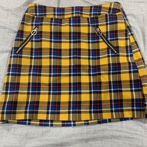 FOREVER21 Vintage plaid skirt